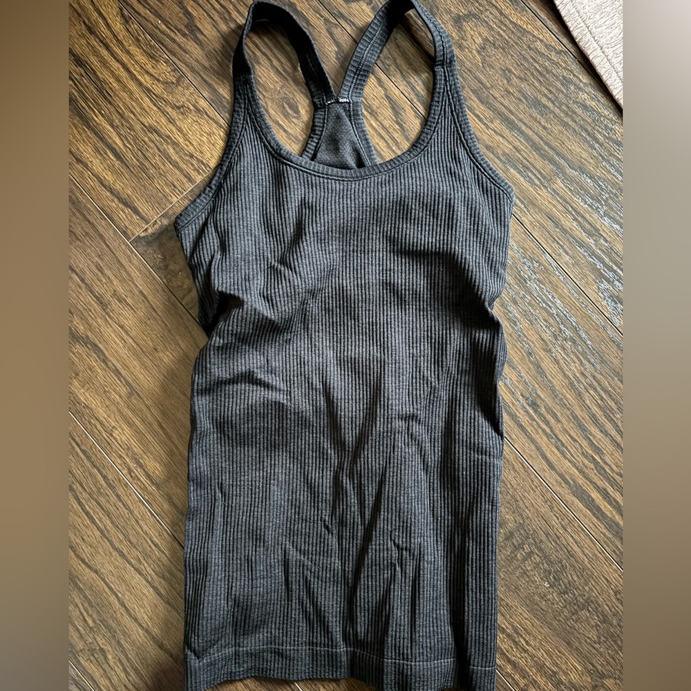 Lululemon Ebb to Street Black Tank Top